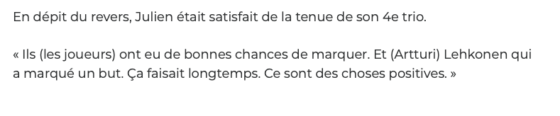 On veut Dany Dubé comme COACH!!!!!!