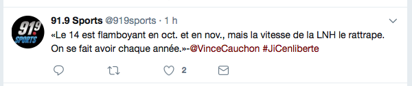 On vient de comprendre..Les journalistes de Québec sont JALOUX de Montréal...