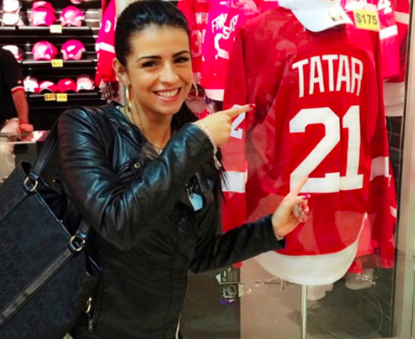 On voudrait souhaiter la bienvenue à la DOUCE de Tomas Tatar...
