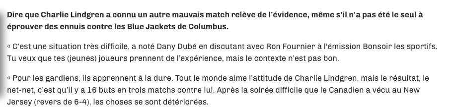 On vous avait prévenu..