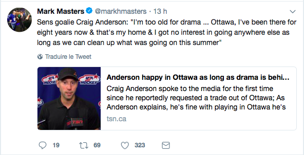 OSTIE que les joueurs de la LNH sont des BULLSHITERS...