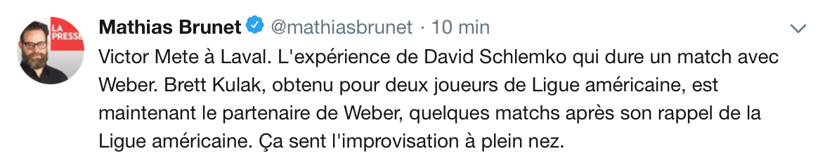 OUCH...Claude Julien et Marc Bergevin passe vraiment pour des amateurs...