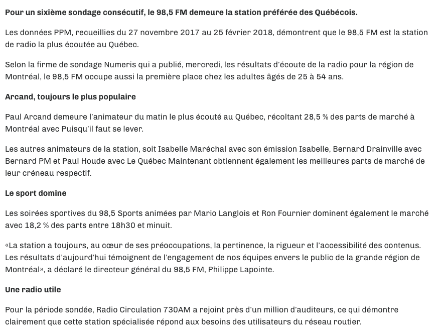 OUCH...Jean-Charles Lajoie va encore BRAILLER demain...