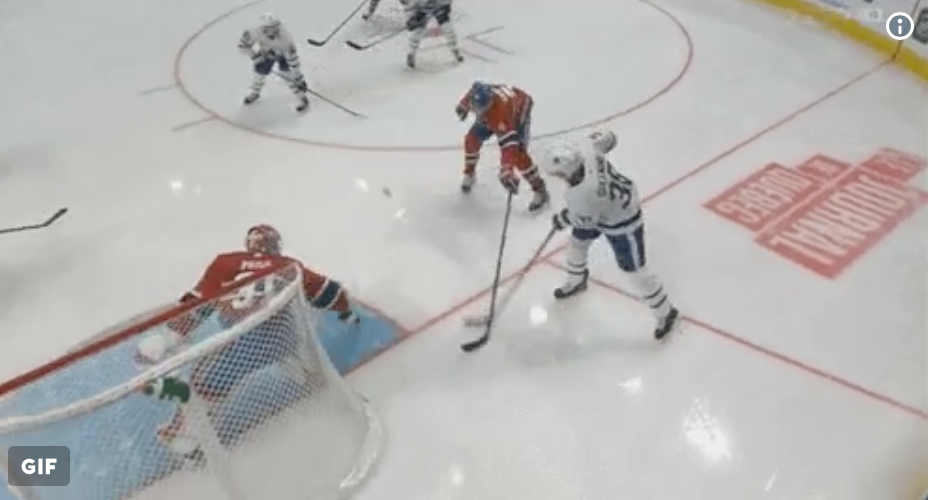 OUFF...Shea Weber s'en ca... sur celle là...