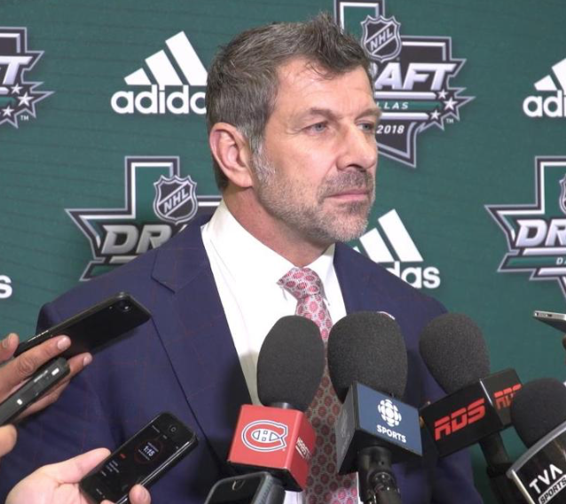 OUIN...Marc Bergevin, avait parlé du meilleur joueur disponible...