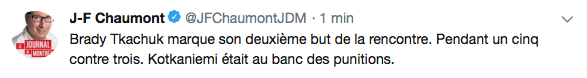 OUIN...Marc Bergevin, avait parlé du meilleur joueur disponible...