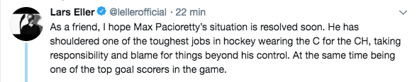 Pacioretty commence à avoir l'appui des joueurs qui détestent aussi Bergevin...