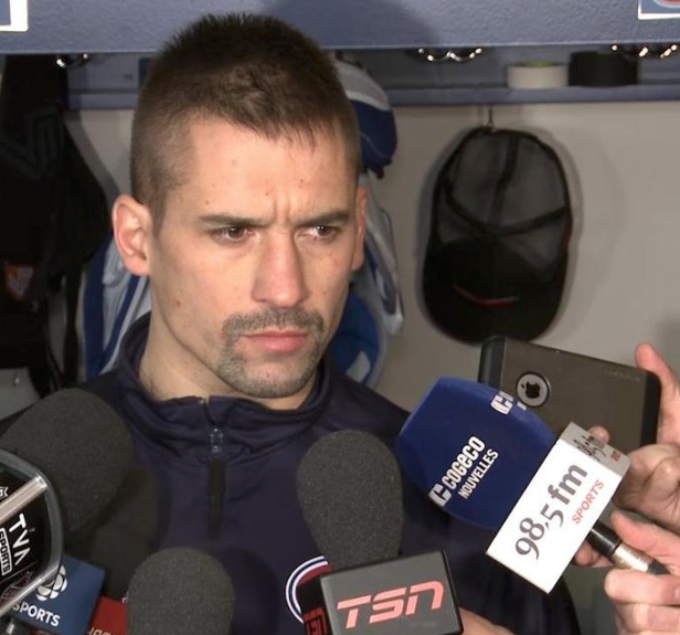 PARFAIT...Plekanec commence la saison dans les estrades...