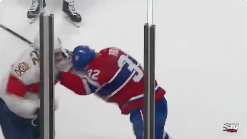Pas une bonne soirée pour les pugilistes du Canadien...
