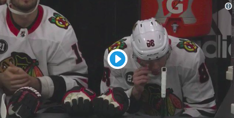 Patrick Kane a délaissé la COCAÏNE pour le SEL....mais dans les YEUX??????