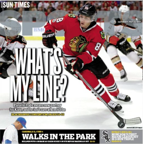 Patrick Kane TANNÉ de CHICAGO?