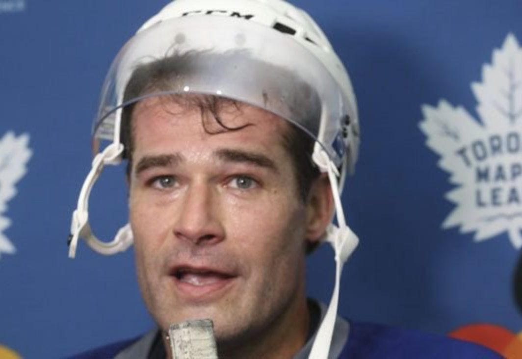 Patrick Marleau fait la leçon à Alex Galchenyuk...