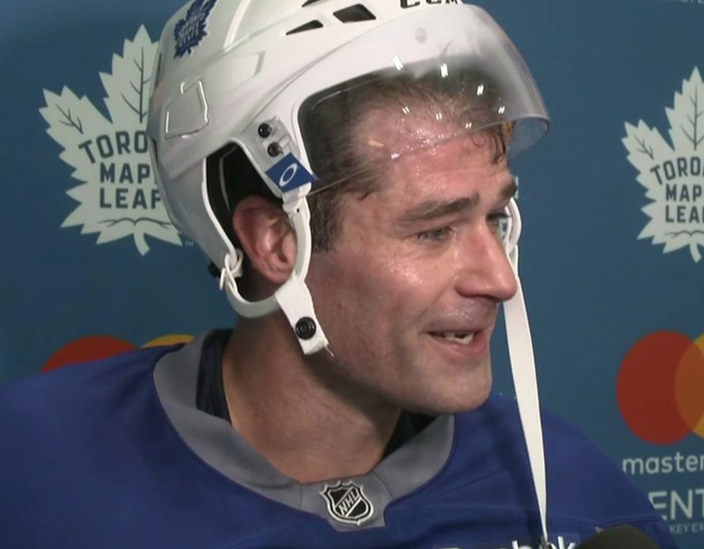 Patrick Marleau s'est fait avoir par les LEAFS...
