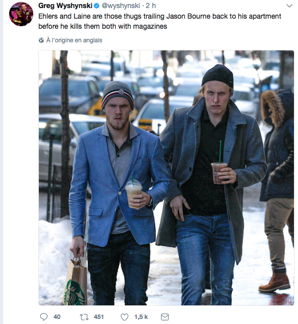 Patrik Laine...a l'AIR DU MÉCHANT dans James Bond...