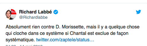 Pauvre Chantal..
