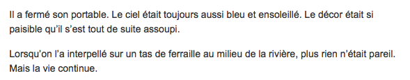 Perdre son MEILLEUR AMI dans un accident d'hélicoptère...Passer à deux doigts de la mort...