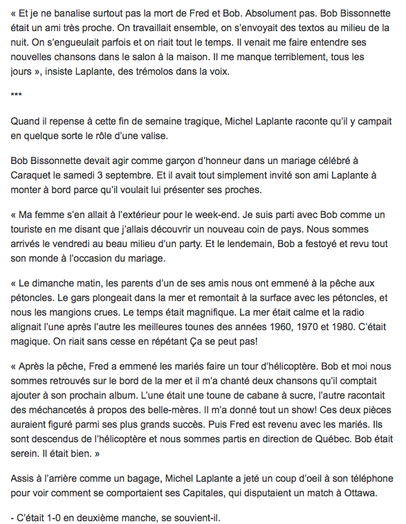 Perdre son MEILLEUR AMI dans un accident d'hélicoptère...Passer à deux doigts de la mort...