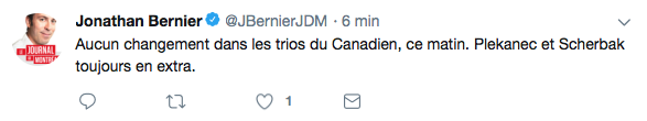 Personne n'avait mordu aux mensonges de Claude Julien...