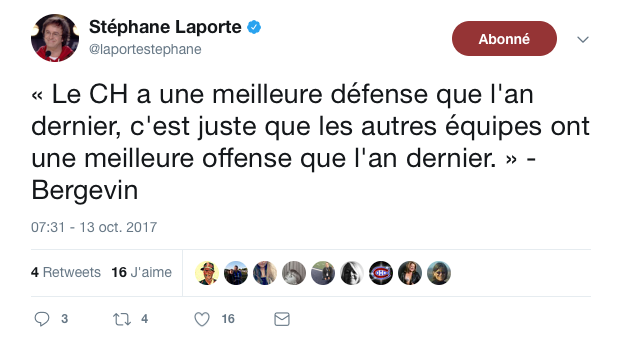 Peut-on MOURIR d'HUMILIATION? Non car Marc Bergevin est BIEN VIVANT...