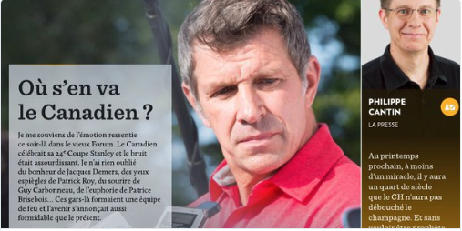Phil Cantin attendait ce moment depuis BELLE LURETTE..