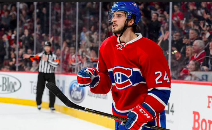 Phil Danault..Est comme un enfant qui remporte un prix de participation....