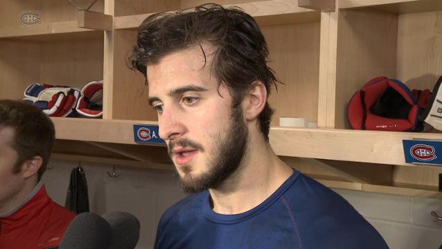 Phillip Danault a le nez cassé...