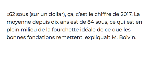 Pierre Boivin monte au FRONT..Pour défendre la fondation du CH FRAUDULEUSE..