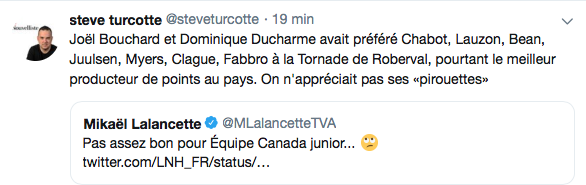 PIS c'est ce gars là qui coach nos espoirs...