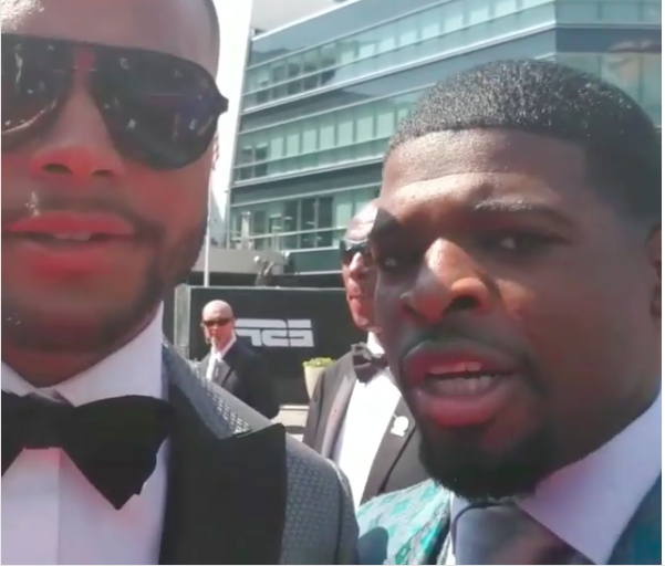 PK Subban CHILL avec les ALL-STARS de tous les sports...