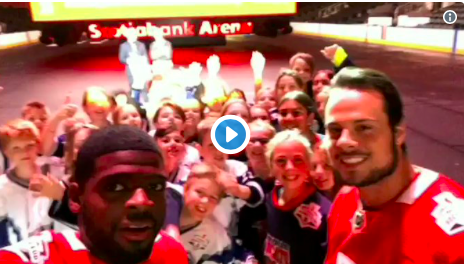 PK Subban et le SWAG...Auston Matthews et le....