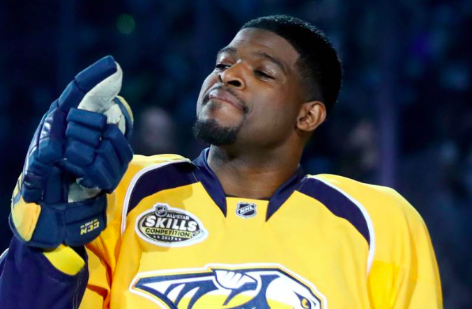 PK Subban fait son FRAIS...son BAVEUX...