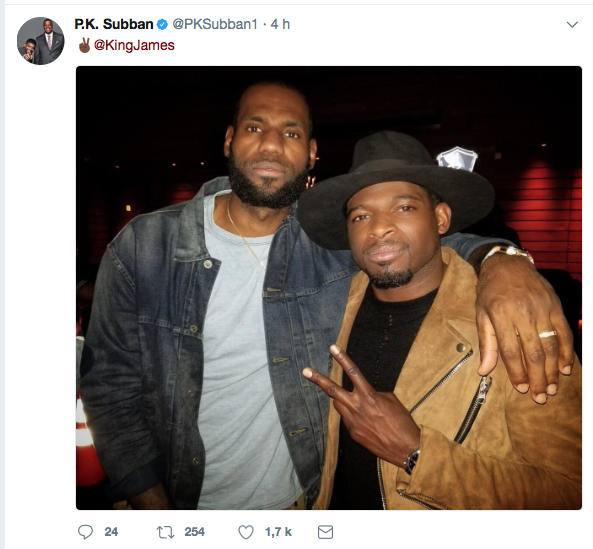 PK Subban FUME un JOINT!!! Avec KING JAMES!!