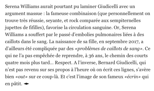 PK Subban n'accepte pas que Rolland-Garros interdise à Serena Williams son SUIT ONE PIECE....