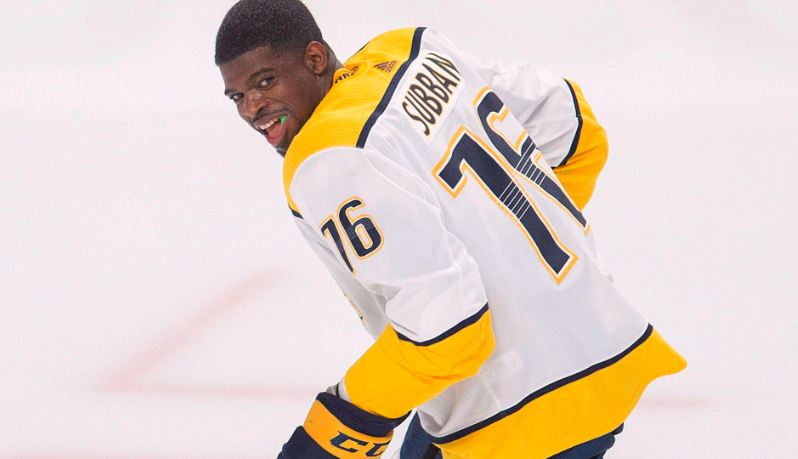PK Subban va rire pour le reste de sa vie...