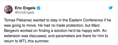 Plekanec TRAITÉ comme un ROI par Marc Bergevin...Subban traité comme une M....