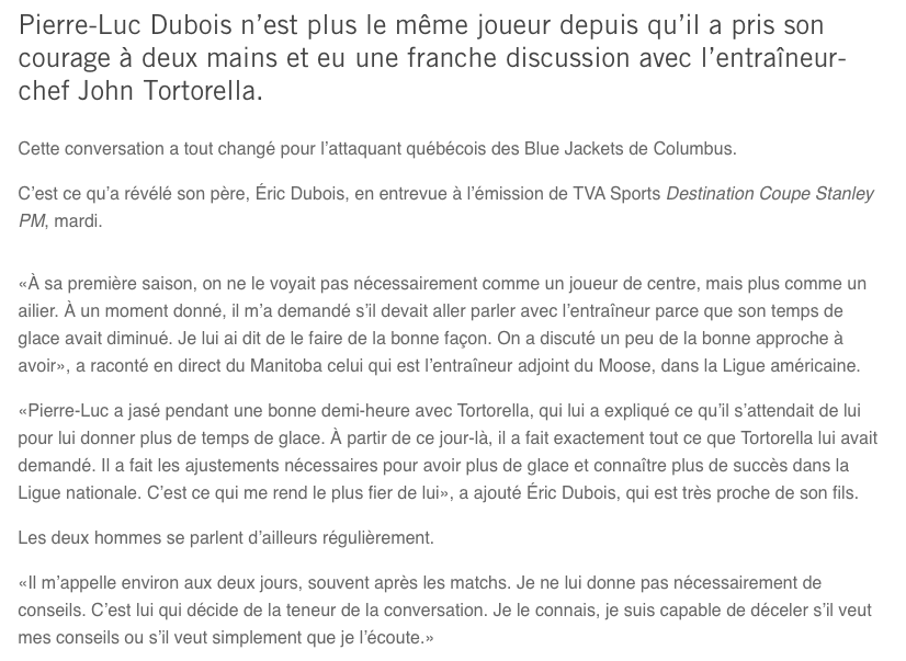 Plus personne ne peut rire de John Tortorella désormais....
