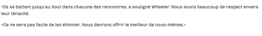 Pour que Bergevin puisse MANOEUVRER la tête tranquille..