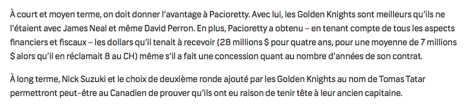 Pourquoi François Gagnon n'a pas sorti son article AVANT que PATCH ne parte...