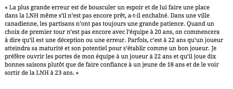 Pourquoi les Jets ont eu le GÉNIE..