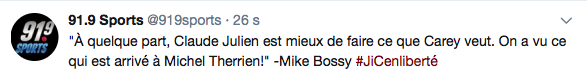 Pourquoi Mike Bossy attaque Carey Price ???