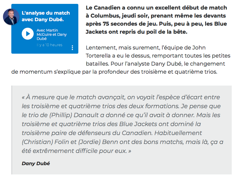 Quand la PIRE DÉFENSIVE de l'HISTOIRE de la LNH...se campe en défense...