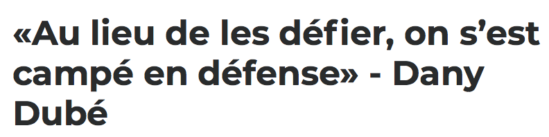 Quand la PIRE DÉFENSIVE de l'HISTOIRE de la LNH...se campe en défense...