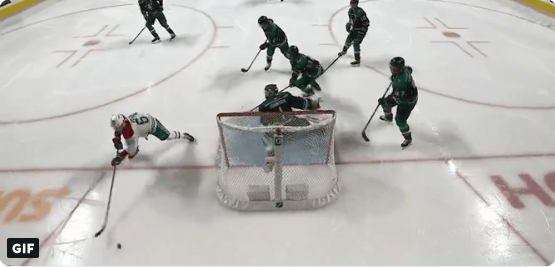 Quand Matthew Peca se prend pour Crosby...