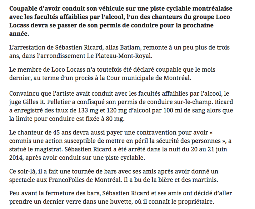  Quand ton chummé est SAOUL au VOLANT..