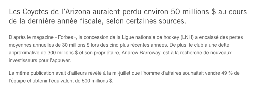 Quand tout le monde perd du CASH...