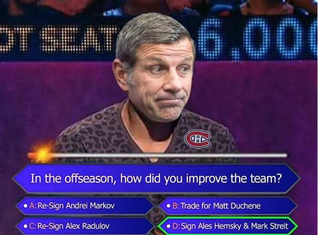 Qui se faisait le plus NIAISER...PEANUT ou Marc Bergevin..