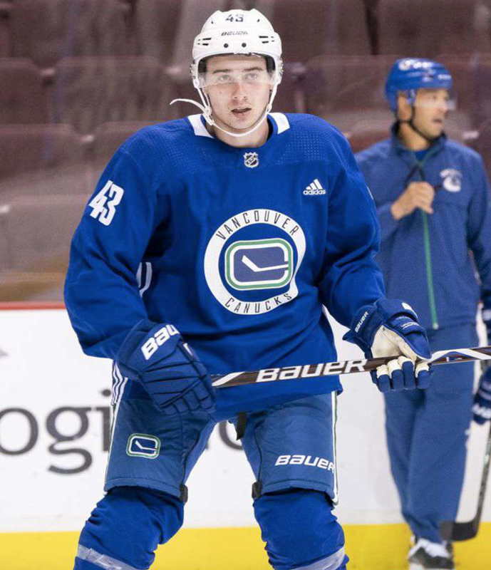 Quinn Hughes, comme prévu, domine le camp...