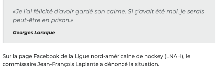 RACISME à St-Jérôme...évidemment.. Georges Laraque met son GRAIN de SEL....