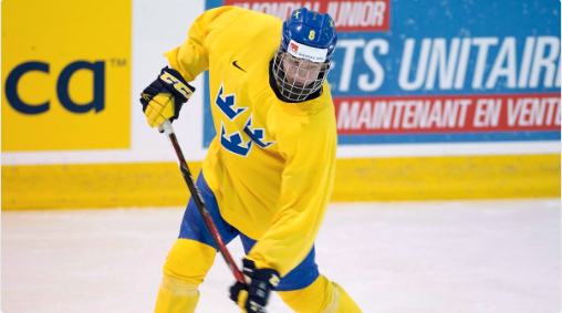 Rasmus Dahlin a joué 4 minutes...en 2 matchs...aux JO..