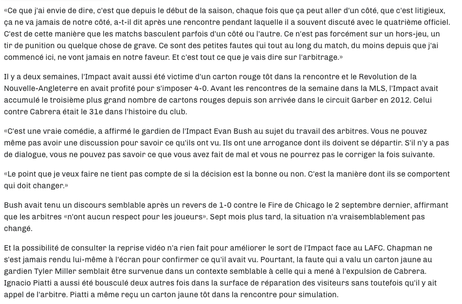 Rémi Garde se la joue CLAUDE JULIEN...